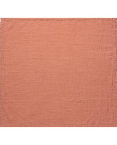 Тензухени пелени Bebe-Jou - Pure Cotton Pink, 70 х 70 cm, 2 броя - 2