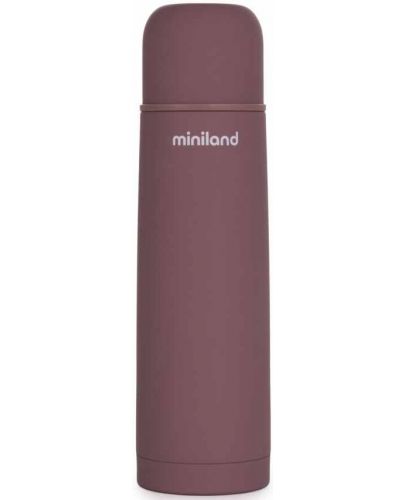 Термос Miniland - Terra, Mauve, 500 ml - 1