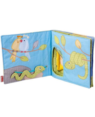  Текстилна мека 3D книжка Haba - Слон - 2