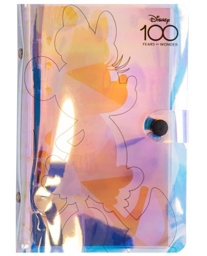 Тетрадка Cool Pack Оpal - Disney 100, Minnie Mouse, A5, широки редове, 80 листа - 1