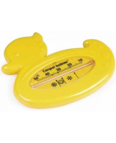 Термометър за баня Canpol - Пате, жълт - 1