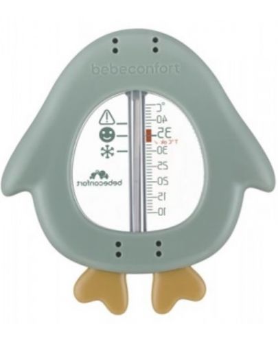 Термометър за баня Bebe Confort - Lovely Donkey, сив - 2