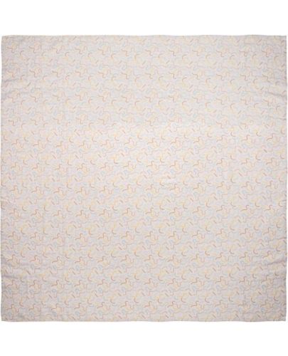 Тензухена пелена Luma - Multi Lines, 110 х 110 cm - 2
