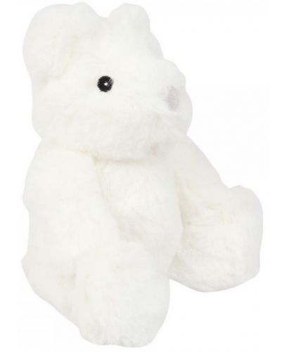 Текстилна играчка Widdop - Bambino, White Bear, 13 cm  - 1