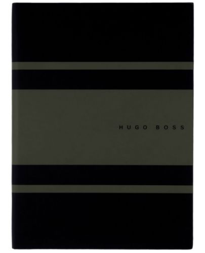 Тефтер Hugo Boss Gear Matrix - A5, тъмнозелен - 1