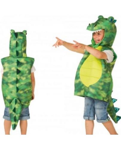 Театрален костюм Heunec - Зелен крокодил, 4 -7 години - 1