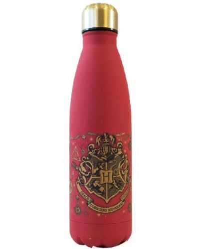 Термо бутилка Uwear - Harry Potter, Red and Gold, 500 ml - 1