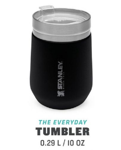 Термочаша с капак Stanley - The Everyday GO Tumbler, 290 ml, черна - 4