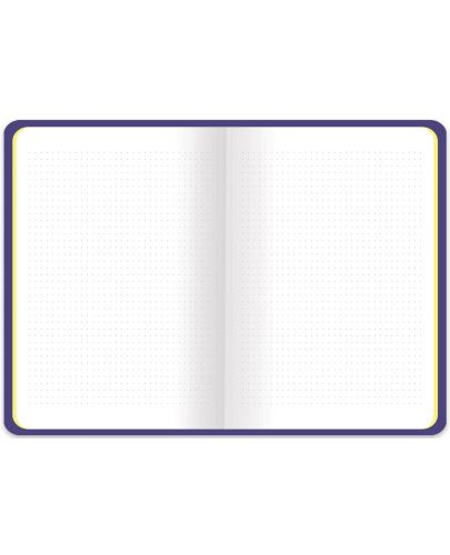 Тетрадка Keskin Color - Bullet Journal, 80 листа, на точки, тъмносиня - 2