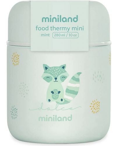 Термос за храна Miniland - Green, 280 ml, зелен - 1