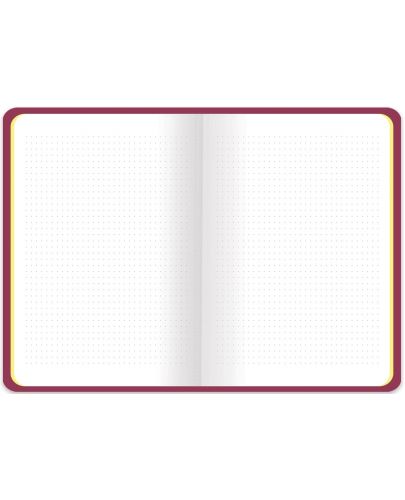 Тетрадка Keskin Color - Bullet Journal, 80 листа, на точки, лилава - 2