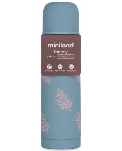 Термос Miniland - Terra, Palms, 500 ml  - 4