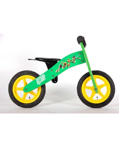 Дървено колело за баланс E&L Cycles - Костенурките Нинджа, 12 инча - 2