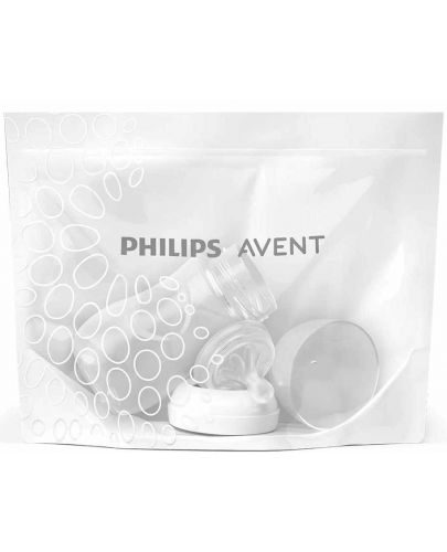 Торбички за микровълнова стерилизация Philips Avent - 5 броя - 2