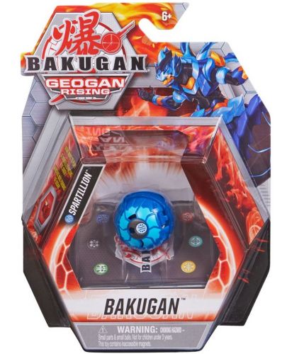 Toпче Spin Master Bakugan Geogan Rising - Spartillion Blue - 1