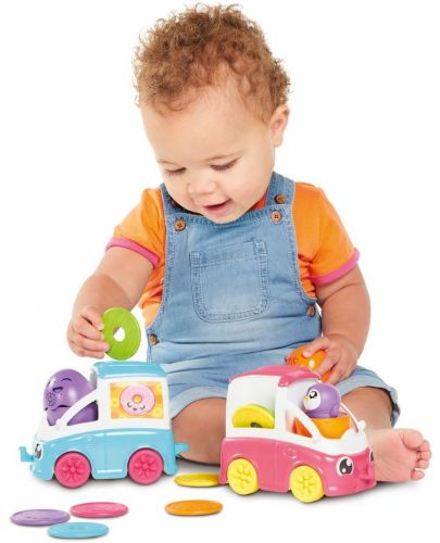 Детска играчка Tomy Toomies - Яйца с камион за понички - 3