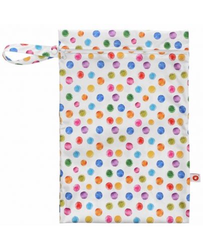Торба за мокри дрехи Xkko - Polka Dots, 30 x 45 cm - 1