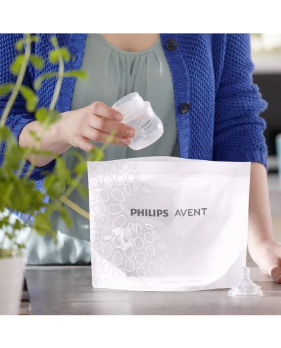 Торбички за микровълнова стерилизация Philips Avent - 5 броя - 4