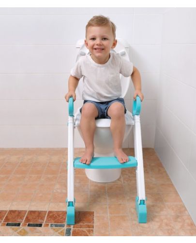 Тоалетна седалка със стълба Dreambaby - Синя - 2