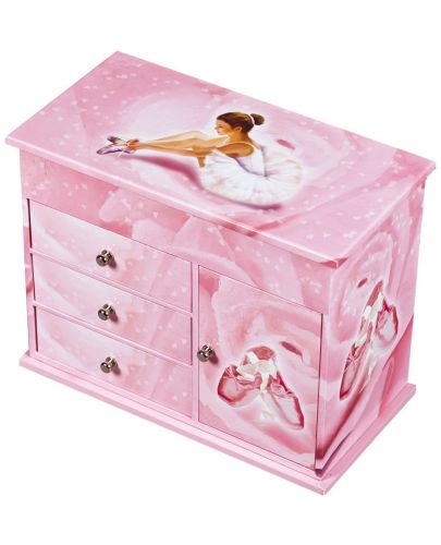 Музикална кутия с чекмеджета Trousselier - Балерина - 1