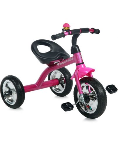 Триколка-велосипед Lorelli - А28, Pink and black - 1