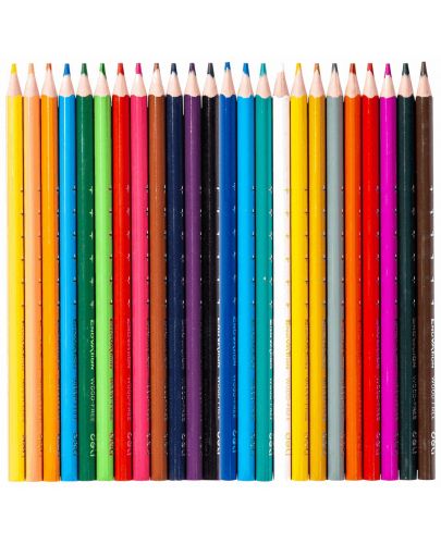 Цветни моливи Deli Enovation - EC113-24, 24 цвята - 2