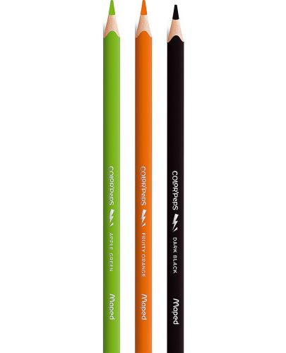 Цветни моливи Maped Color Peps - 36 цвята, в тубус - 2