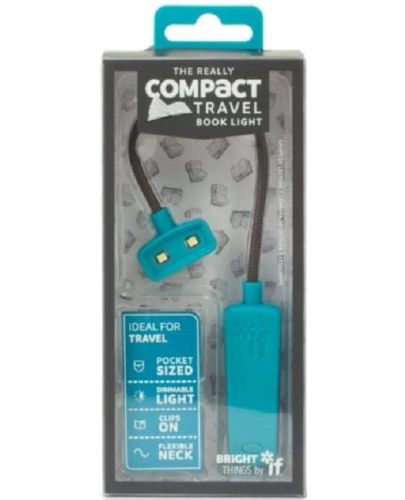 Цветна лампичка за книга IF - Compact, тюркоаз - 1
