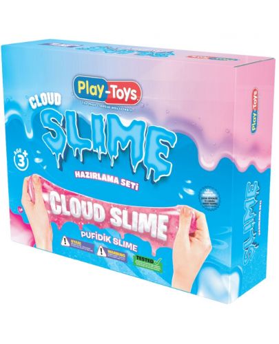 Творчески комплект Play-Toys - Направи си слайм, Cloud - 1