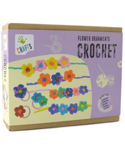 Творчески комплект Andreu toys - Аксесоари с цветя на една кука - 1