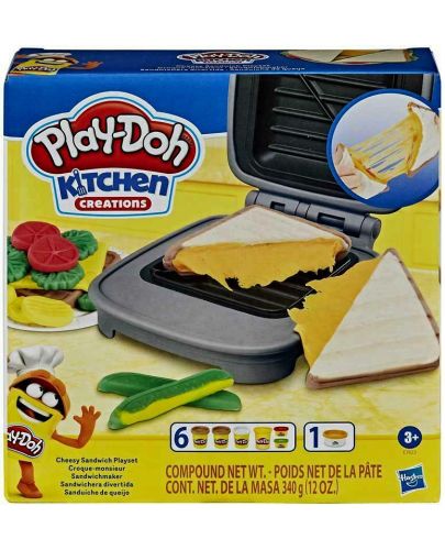 Творчески комплект Hasbro Play-Doh - Грил за сандвичи - 1
