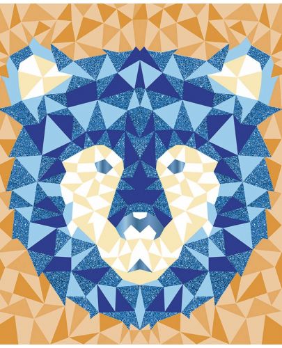 Творчески комплект Janod - Мозайки горски животни - 4