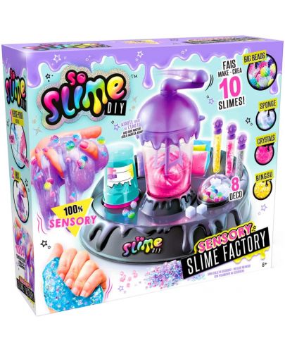Творчески комплект Canal toys - So Slime, Работилница за разноцветен слайм - 1