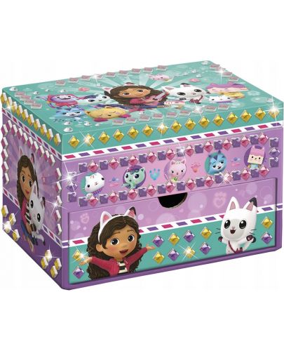Творчески комплект Totum - Декорирай кутия за бижута, Gabby's Dollhouse - 7