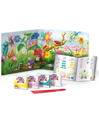 К-кт глина Staedtler Fimo Kids, 4x42g, Butterfly - 2