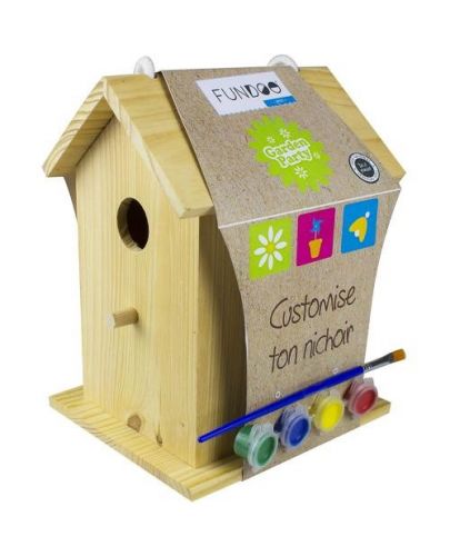 Творчески комплект D'Arpeje - Дървена къщичка за птички - 1