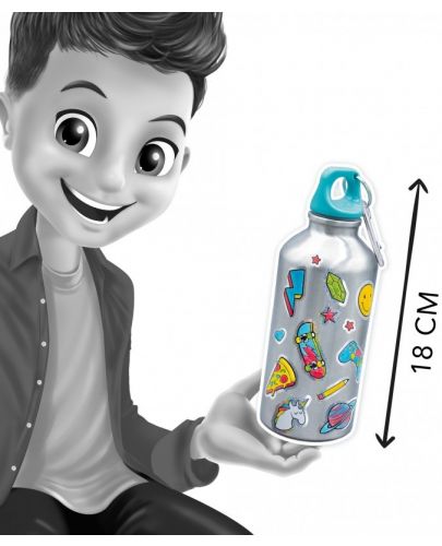 Творчески комплект Buki France - Декорирай сам бутилка за вода - 5