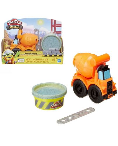 Творчески комплект Hasbro Play-Doh Wheels - Мини бетоновоз - 1