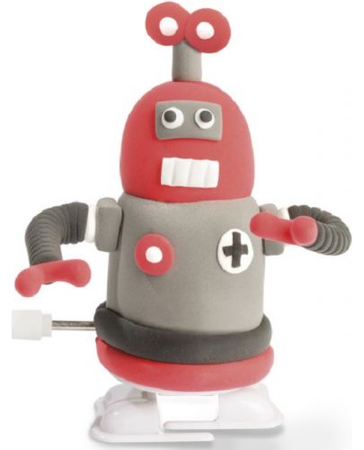 Творчески комплект Totum - Направи робот, червен - 2