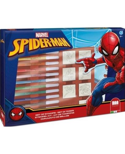 Творчески комплект Multiprint Maxi Box - Spider-Man - 1