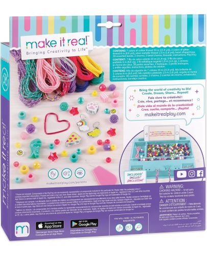 Творчески комплект Make it Real - Направи си цветни гривни - 8