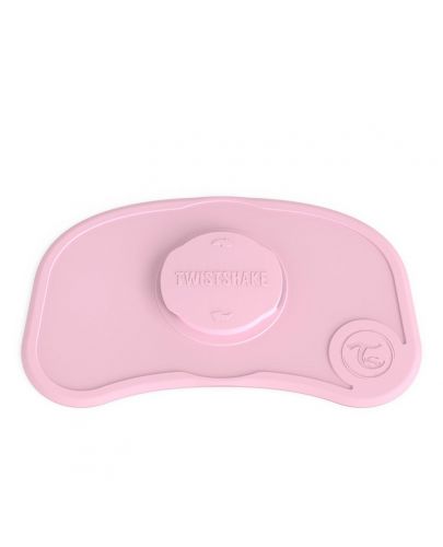 Самозалепваща се подложка за хранене Twistshake Click-Mat Mini - Мини, розова - 3