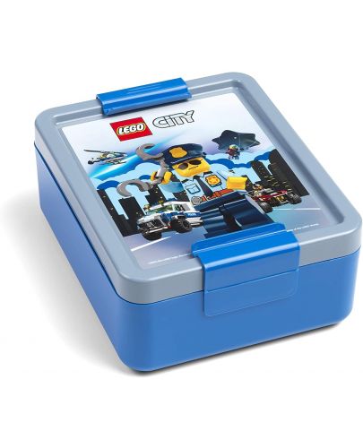 Комплект бутилка и кутия за храна Lego Wear - City Police - 4