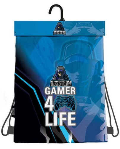 Ученическа спортна торба Lizzy Card Gamer 4 Life - 2