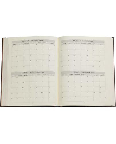 Учителски календар-бележник Paperblanks Safavid - Ultra, 18 x 23 cm, 192 листа - 5