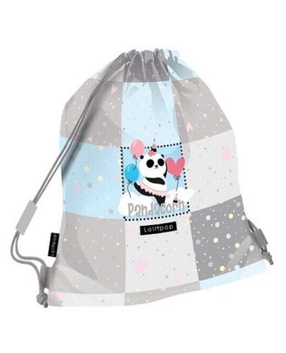 Ученическа спортна торба Lizzy Card - Lollipop pandacorn - 1
