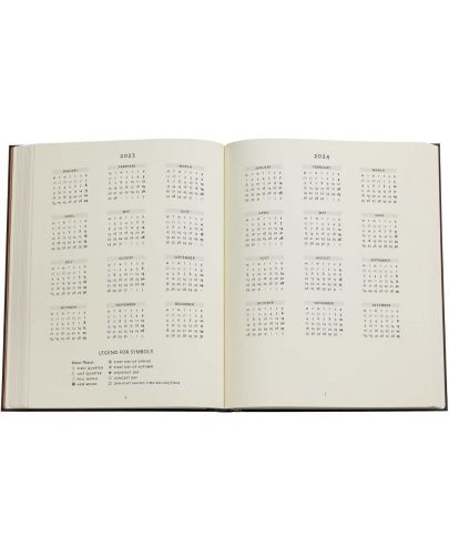 Учителски календар-бележник Paperblanks Safavid - Ultra, 18 x 23 cm, 192 листа - 7
