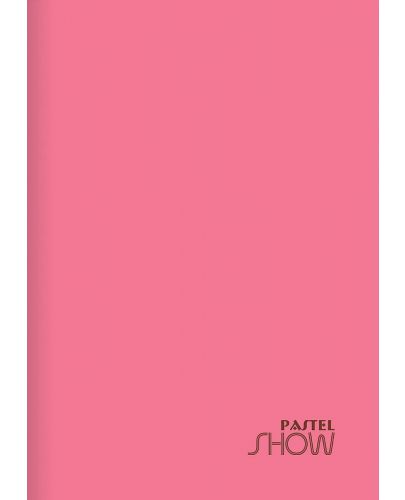 Ученическа тетрадка Keskin Color Pastel Show - A5, 60 листа, широки редове, асортимент - 6