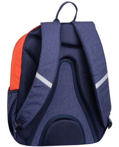 Ученическа раница Cool Pack Rider - Оранжево и синьо, 27 l - 3