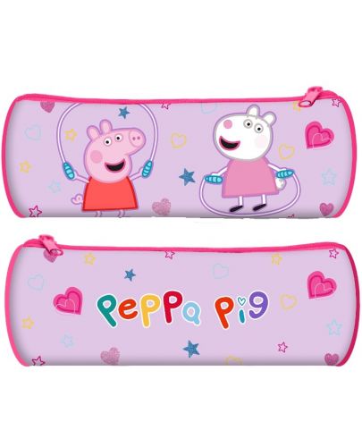 Ученически несесер Kids Licensing - Peppa Pig, с 1 цип - 1
